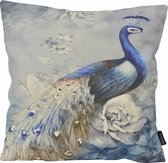 Romantic Peacock / Pauw #1 Kussenhoes | Katoen / Linnen | 45 x 45 cm