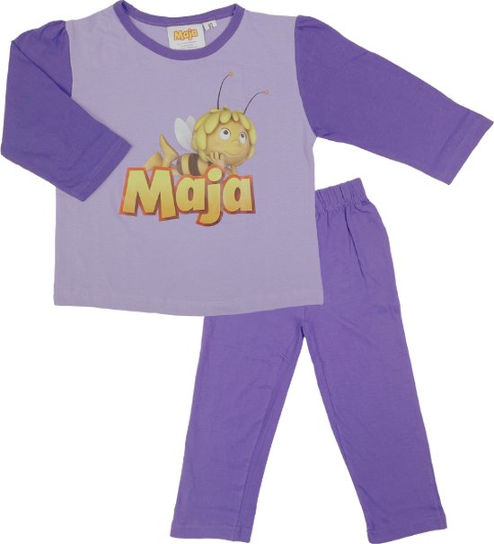 Pyjama enfant - Maya l'Abeille - Lilas/Violet Taille 110 | bol