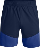 Under Armour Knit Woven Hybrid Shorts 1366167-408, Mannen, Marineblauw, Shorts, maat: L
