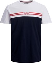 Jack & Jones T-shirt Steve White (Maat: 4XL)
