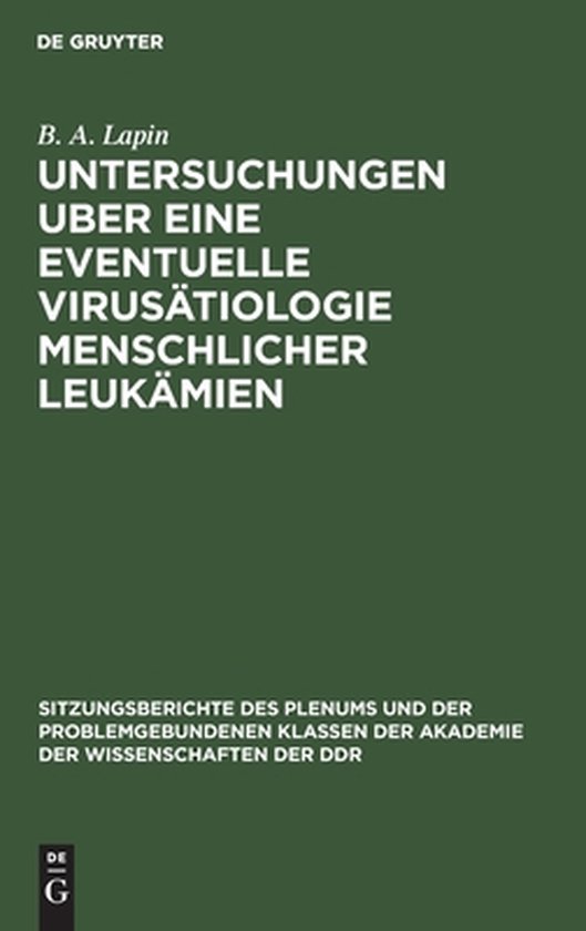 Sitzungsberichte Des Plenums Und der Problemgebundenen Klass ... - cover