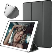 iPad Hoes 2018 - iPad 2017 Hoes Zwart -iPad hoes 5e / 6e generatie - iPad hoes siliconen - iPad hoesje Soft smart cover - iPad 2018 Hoes - iPad 9.7 hoes - iPad hoesje Bookcase Trif