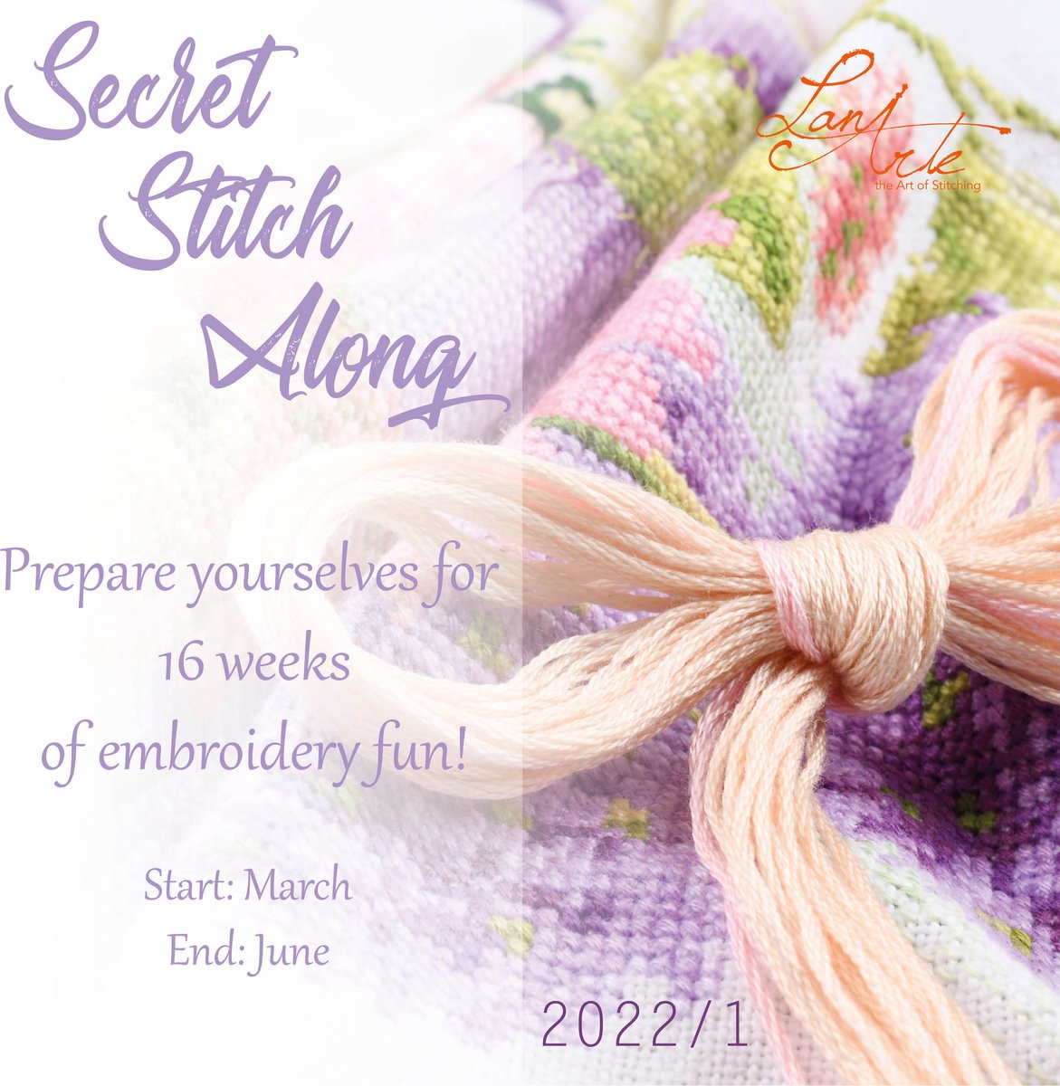 LanArte Secret Stitch Along 2022/1 Aida PN0198435