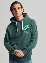 Superdry Heren Trui Code hoodie met borstlogo en appliqué