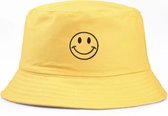 Smiley - Bucket hat - Unisex - Geel