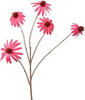 Viv! Home Luxuries Rudbeckia - kunstbloem - 2 stuks - roze - 79cm - topkwaliteit