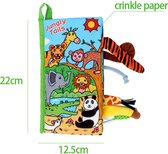 Baby boek/knisperboekje /baby born/Pasen kinderen/Pasen/ boek voor kinderen/ Educatief Baby Speelgoed /Zacht Baby boek /Zacht Speelgoed/Speelgoed voor baby/ Speelgoed Voor Kinderen/"jungle ta