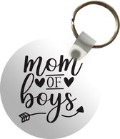 Porte-clés - Garçons - Maman - Sorts - Plastique - Rond