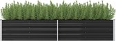 Everest Plantenbak verhoogd 240x80x45 cm gegalvaniseerd staal antraciet