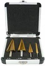 stappenboor set 4-32 mm Hebbes Tools