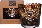 Candle HIB Sweet Berry Conical Tiger Amber H11,5 D12