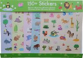 Jungle dieren Stickers  +/- 150 stuks