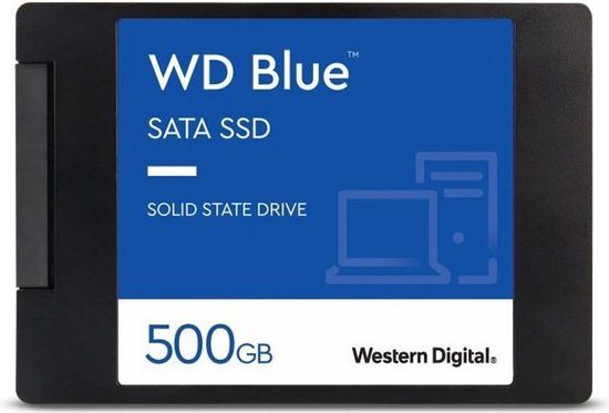 Western Digital Blue - Interne SSD 2.5" - 500 GB | bol