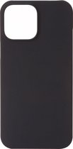 Shop4 - Geschikt voor iPhone 13 mini Hoesje - Harde Back Case Zwart