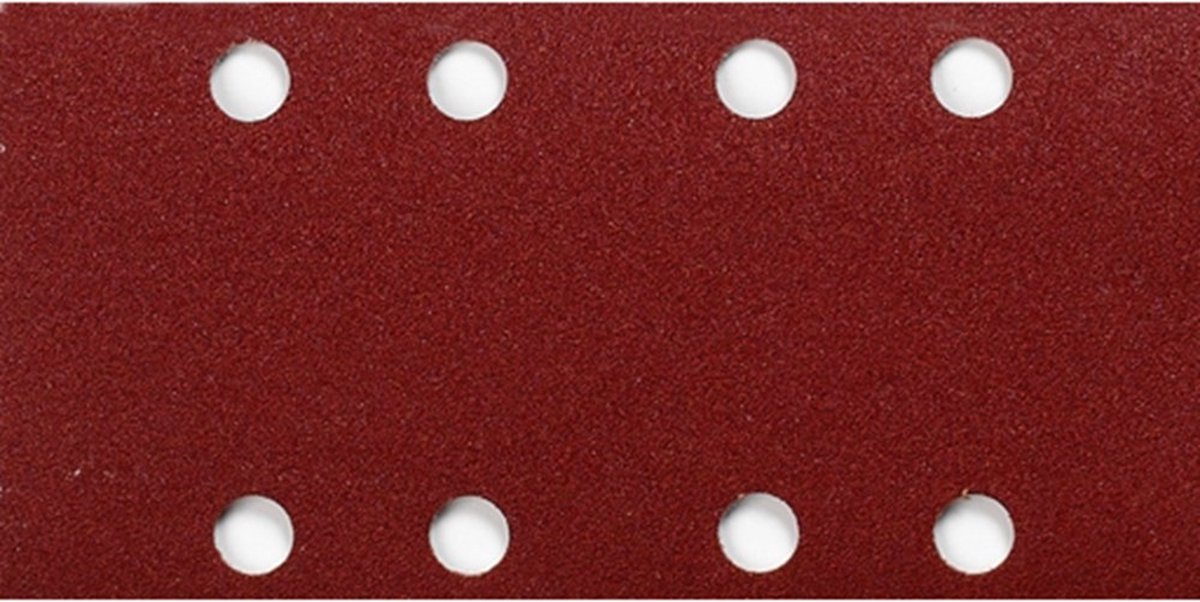 Makita P-42210 P180 Schuurvel 80x133mm red VE=10