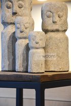 Beeld ceramic Sumba crème S