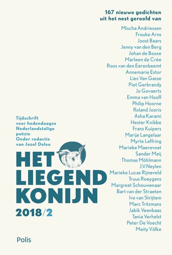 Het Liegend Konijn jaargang 16 nr.2 2018