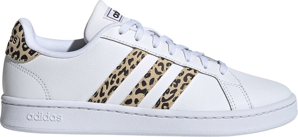 adidas - Grand Court - Damesschoenen - 37 1/3 - Wit | bol.com