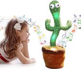 Dansende Cactus Speelgoed -  Tiktok - Dancing cactus -  3 muziekjes en verschilende dansjes - Recorder