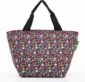 Eco Chic - Cool Lunch Bag _ small - C04BK - Black - Ditsy