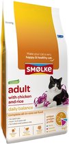 SMOLKE CAT ADULT KIP/RIJST 4KG