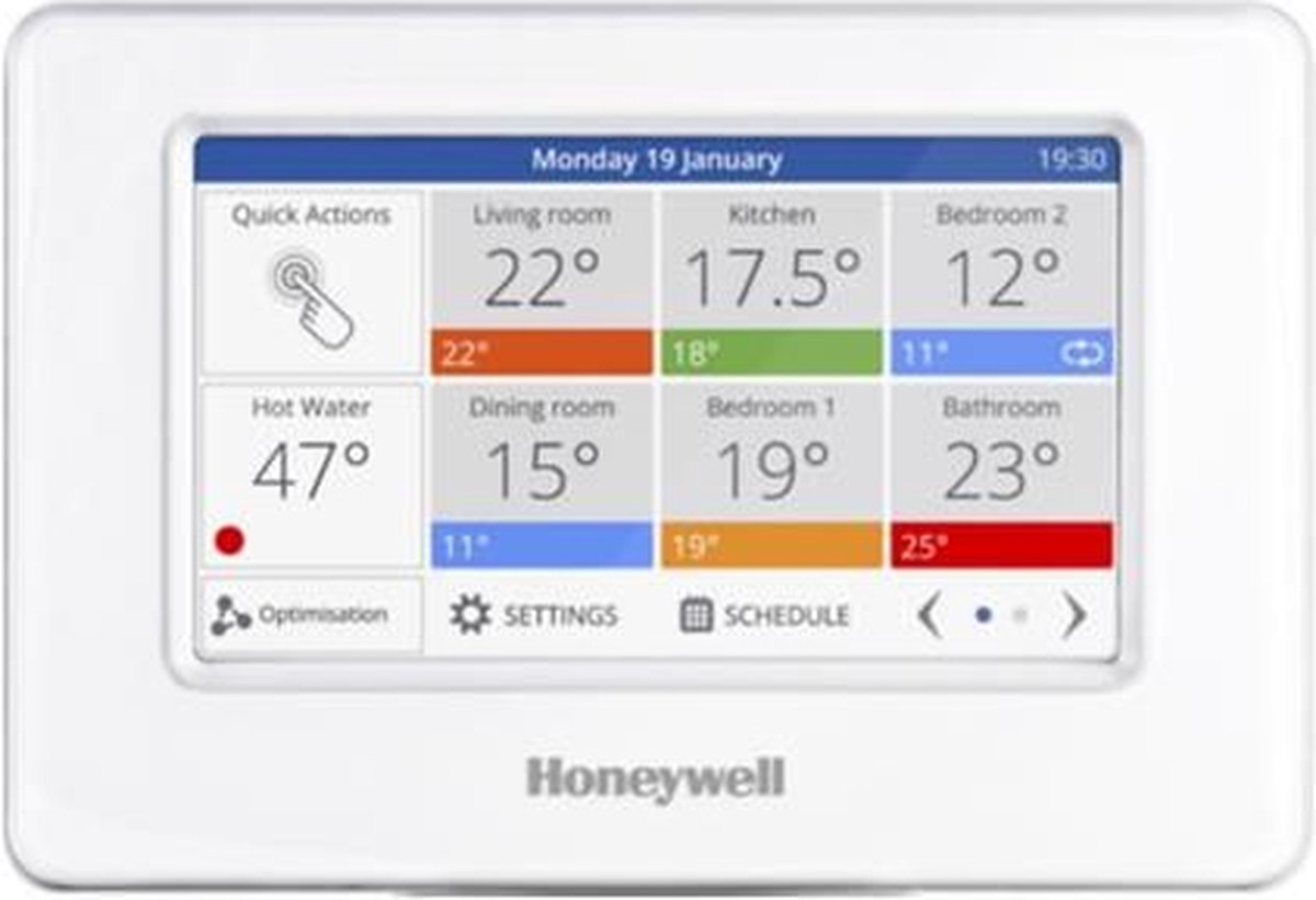 Honeywell Evohome Bedieningspaneel - Wifi – foto 2