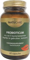NatuCare -  Probioticum - dagelijks te gebruiken - lactosevrij - 60cp
