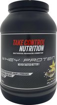 Take Control Nutrition - Whey Protein Concentraat, Isolaat, Hydrolisaat - proteïne poeder / proteïne shake - Eiwitshake - Vanille 2000 g.