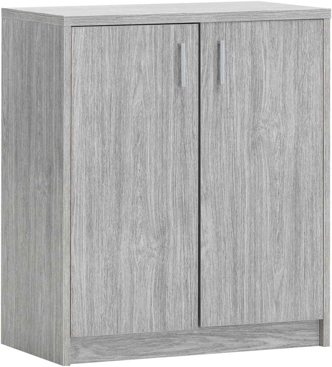 Commode Spacio 84cm 2 Deuren - Grijze Eik