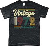 Vintage 1972 original parts verjaardag cadeau 50 jaar Abraham XXXL