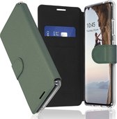 Accezz Xtreme Wallet Booktype Samsung Galaxy S22 Ultra hoesje - Lichtgroen