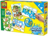 SES Creative My Firts Kleuren met Water Verborgen Dieren
