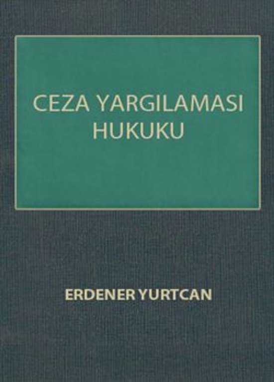 Ceza Yargılaması Hukuku - cover