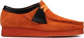 Clarks - Heren schoenen - Wallabee - G - oranje - maat 7