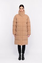 CALI - winterjas dames - lang model - puffy coat