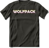 Saitama T-Shirt | Wolfpack Crypto ethereum Heren / Dames | bitcoin munt cadeau - Donker Grijs - S