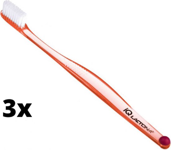 3x Lactona IQ Extra Soft Tandenborstel