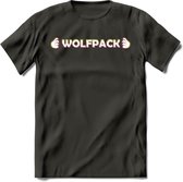 Saitama T-Shirt | Wolfpack Crypto ethereum Heren / Dames | bitcoin munt cadeau - Donker Grijs - S