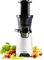 Domo DO9248J Slow Juicer - Sapcentrifuge - 150W - Health Booster - Wit/Zwart