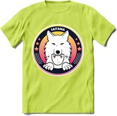 Saitama T-Shirt | Wolfpack Crypto ethereum Heren / Dames | bitcoin munt cadeau - Groen - XXL