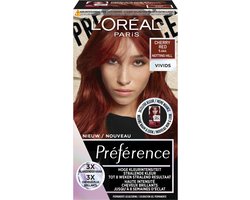 L'Oreal Paris Préférence Vivids 5.664 - Cherry Red Notting Hill - Permanente Haarkleuring