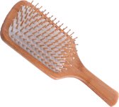TBC Haarborstel van beuken en esdoorn  - Milieuvriendelijk - Duurzaam - Biologisch - Peddel haarborstel