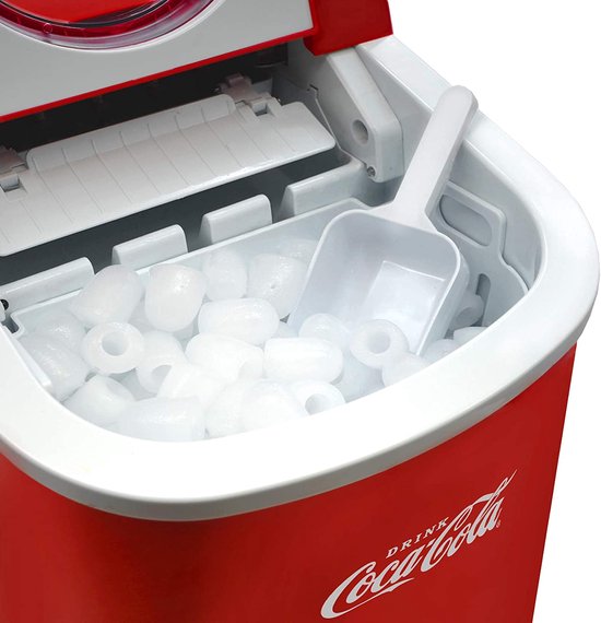 Coca-Cola ijsblokjes machine - ijsblokjes in 8-13 minuten - met flesopener - rood van Coca-Cola — afbeelding 3