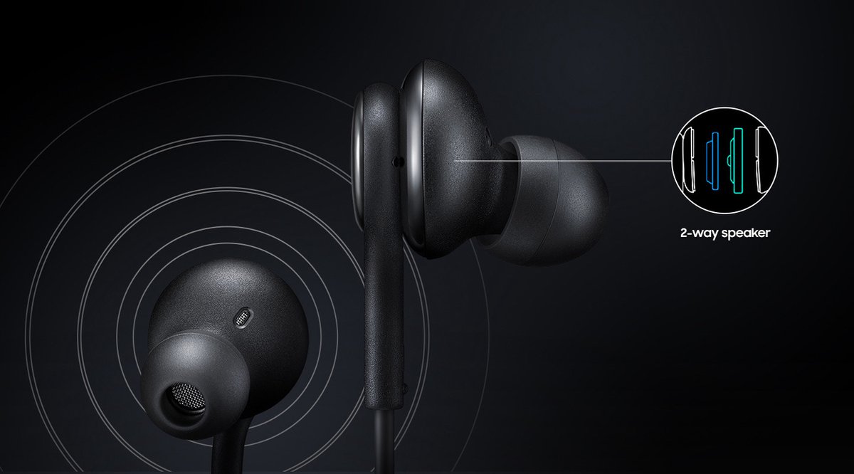 Afbeelding 2 van Samsung EO-IA500 In-Ear Stereo Headset aux - Zwart