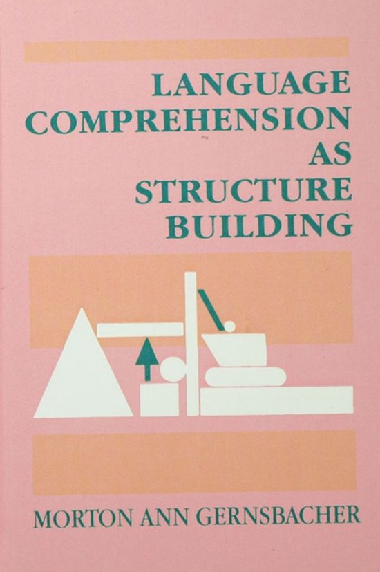 Language Comprehension As Structure Building - cover
