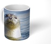 Mok - Zeehond - Portret - Water - 350 ML - Beker