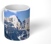 Mok - Moraine Lake weerspiegeld de bergen in Canada - 350 ML - Beker