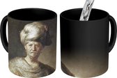 Magische Mok - Foto op Warmte Mok - Man in Oosterse klederdracht - Rembrandt van Rijn - 350 ML