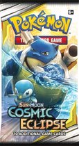 Pokémon Tcg Booster Sun & Moon Cosmic Eclipse Bo (en) + 5 Pokemon Stickers