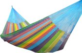 Mexicaanse hangmat - XXL - katoen - 2 personen - 420 x 200 cm - XXLQG06